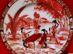 Lot format din 12 farfurioare japoneze Nippon Tokusei anii 1920