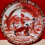 Lot format din 12 farfurioare japoneze Nippon Tokusei anii 1920